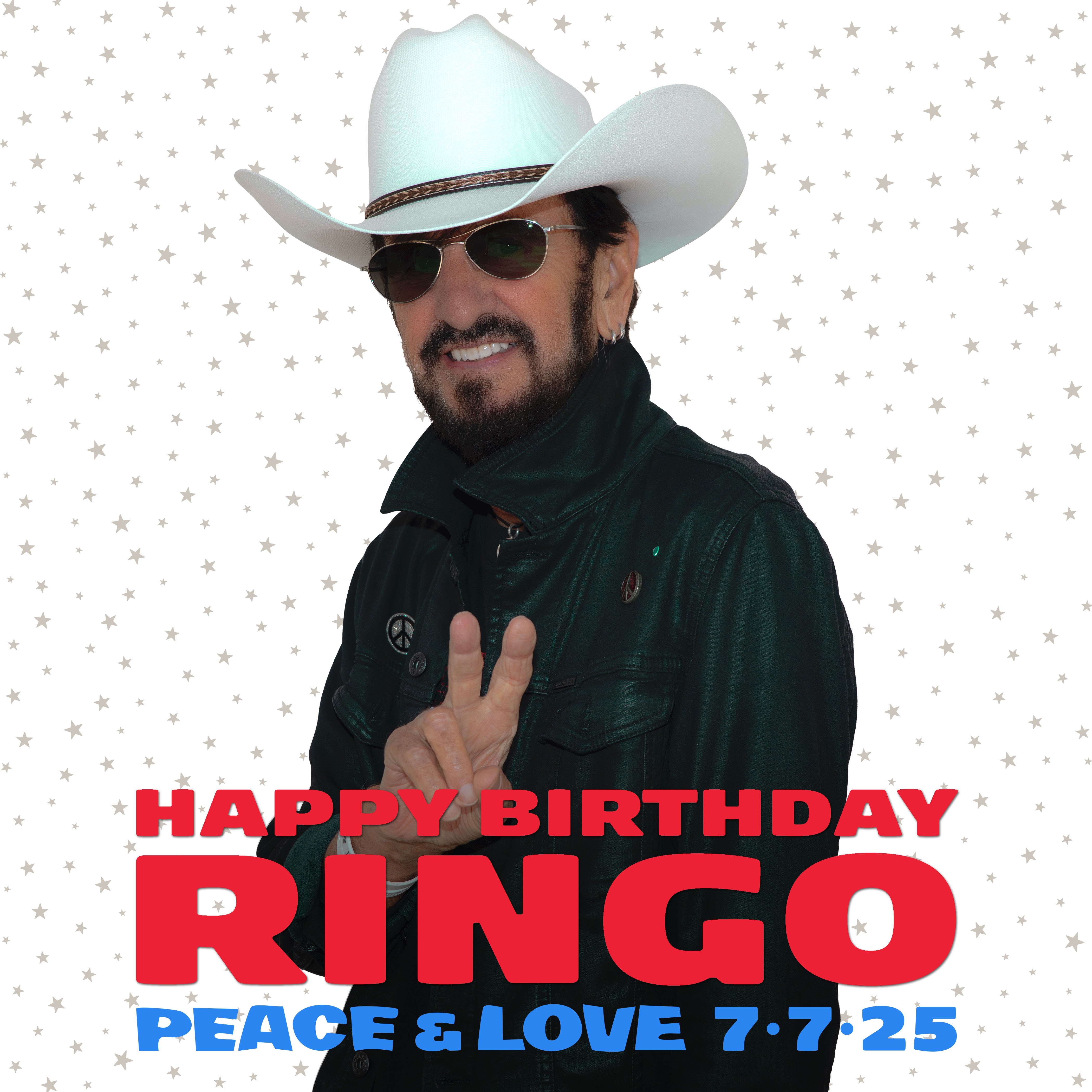 Peace & Love from Russia! Happy birthday, Ringo!